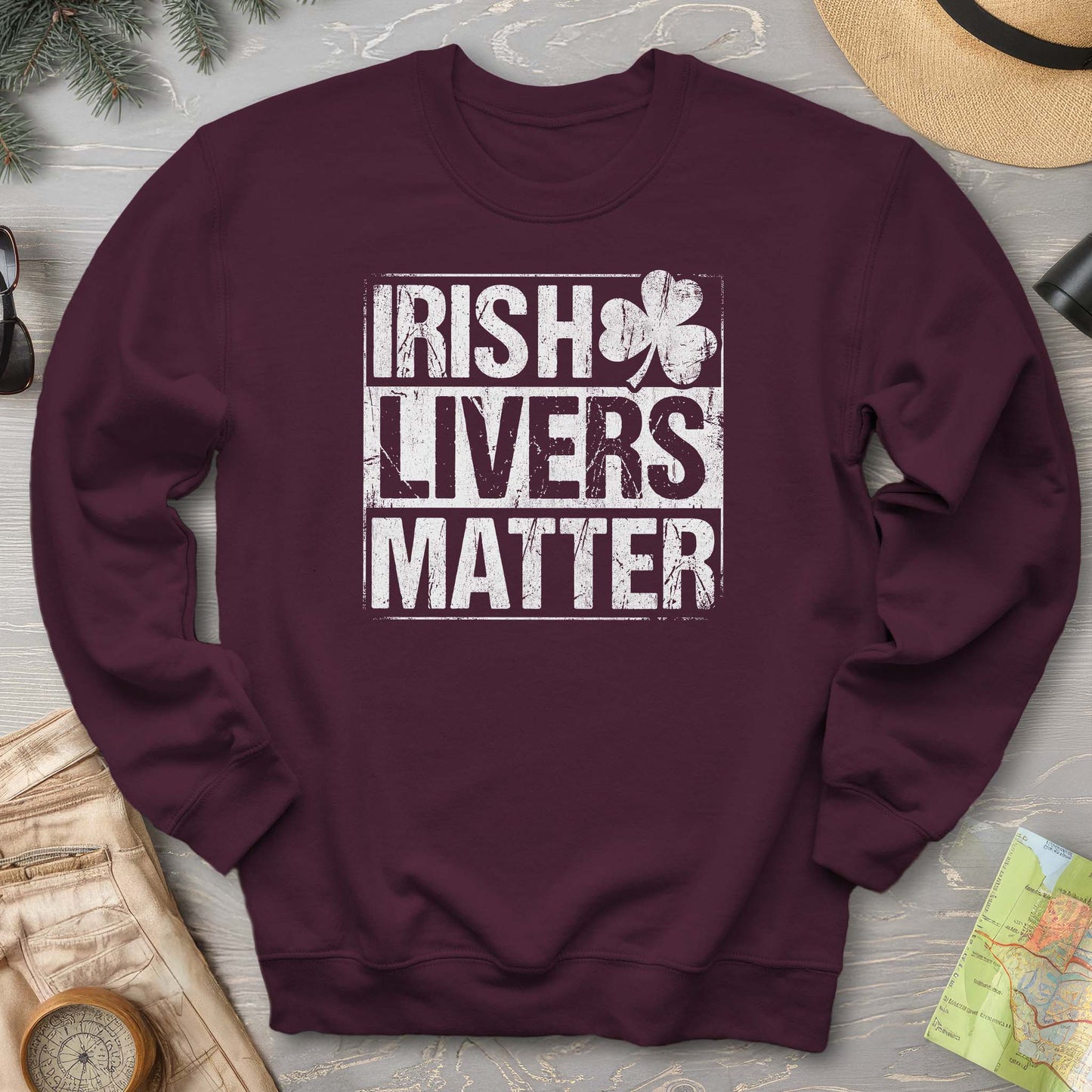 Irish Livers Matter Sweatshirt