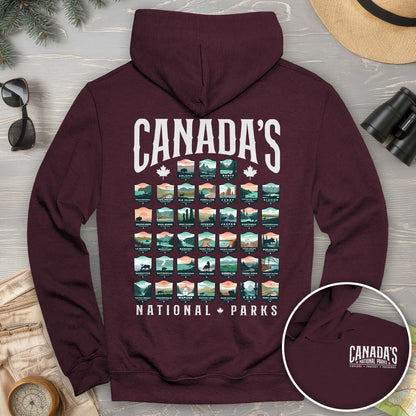 Canada's National Parks "Badges" Hoodie