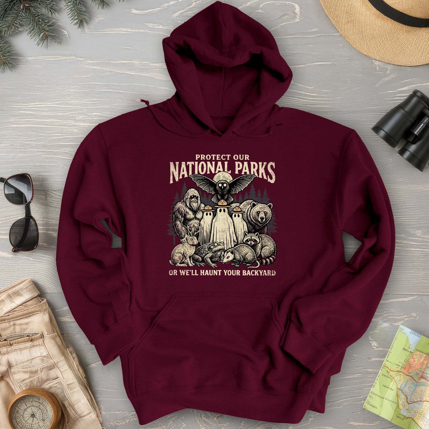 National Parks Backyard Haunt Hoodie