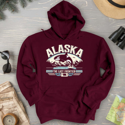 Alaska The Last Frontier "Orca" Hoodie