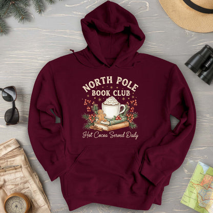 North Pole Book Club Hoodie