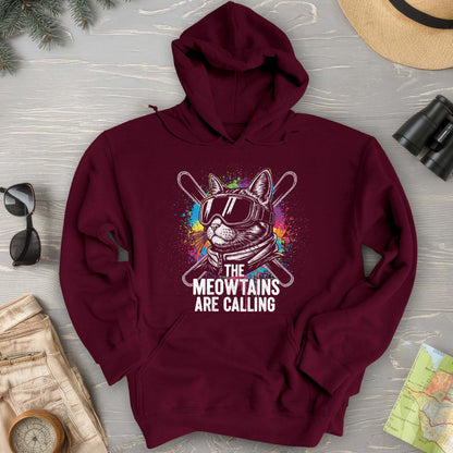 The Meowtains are Calling Hoodie