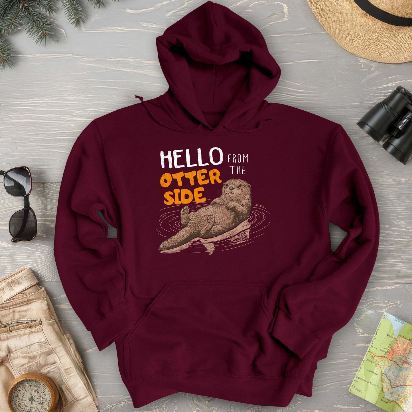 Hello From the Otter Side Hoodie