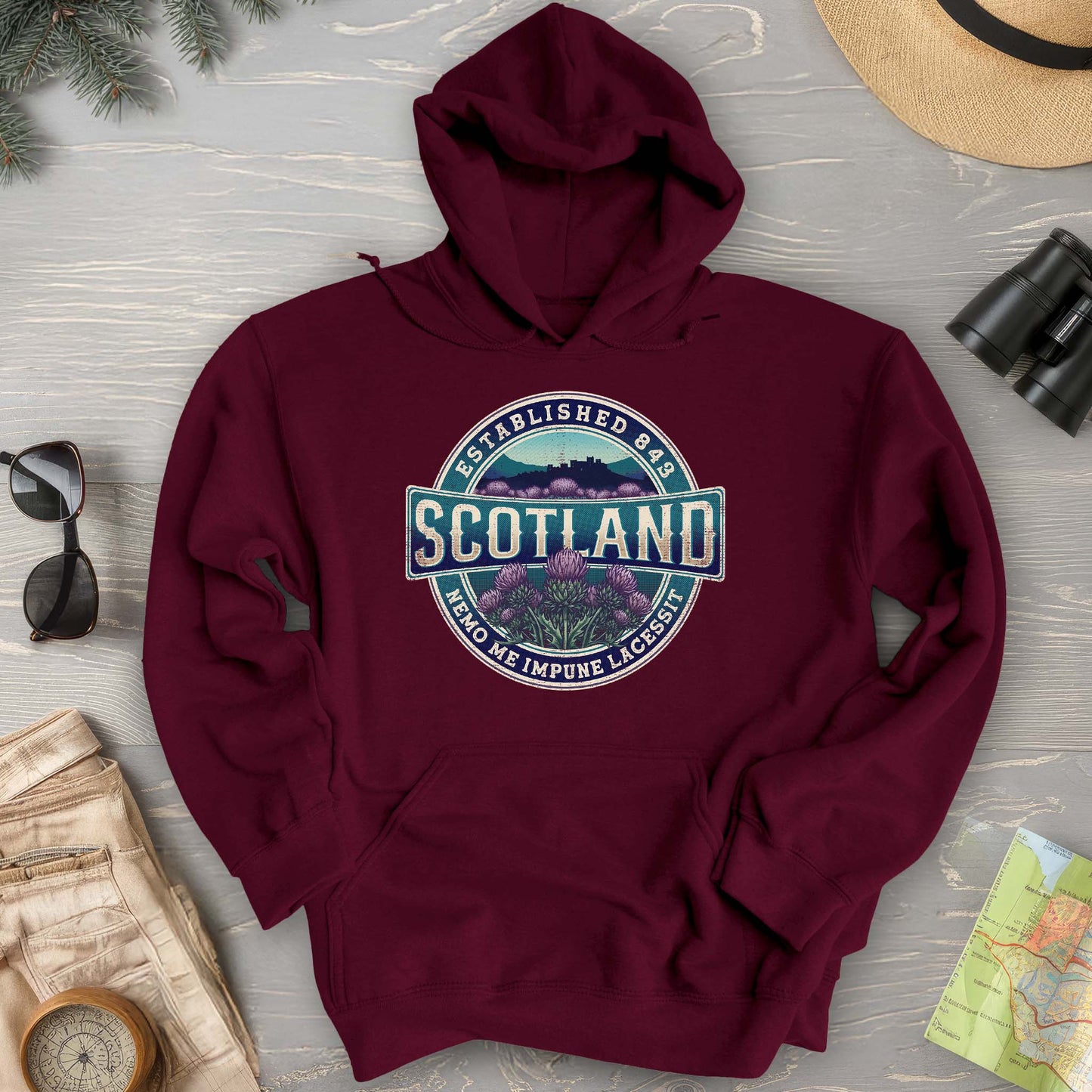 Scotland Badge Hoodie