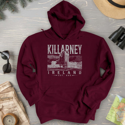 Killarney Ireland Vintage Print Hoodie