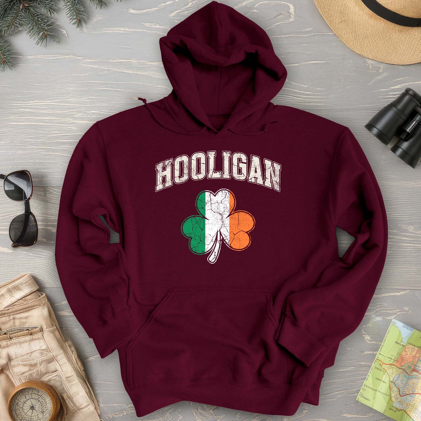 Hooligan Shamrock Hoodie
