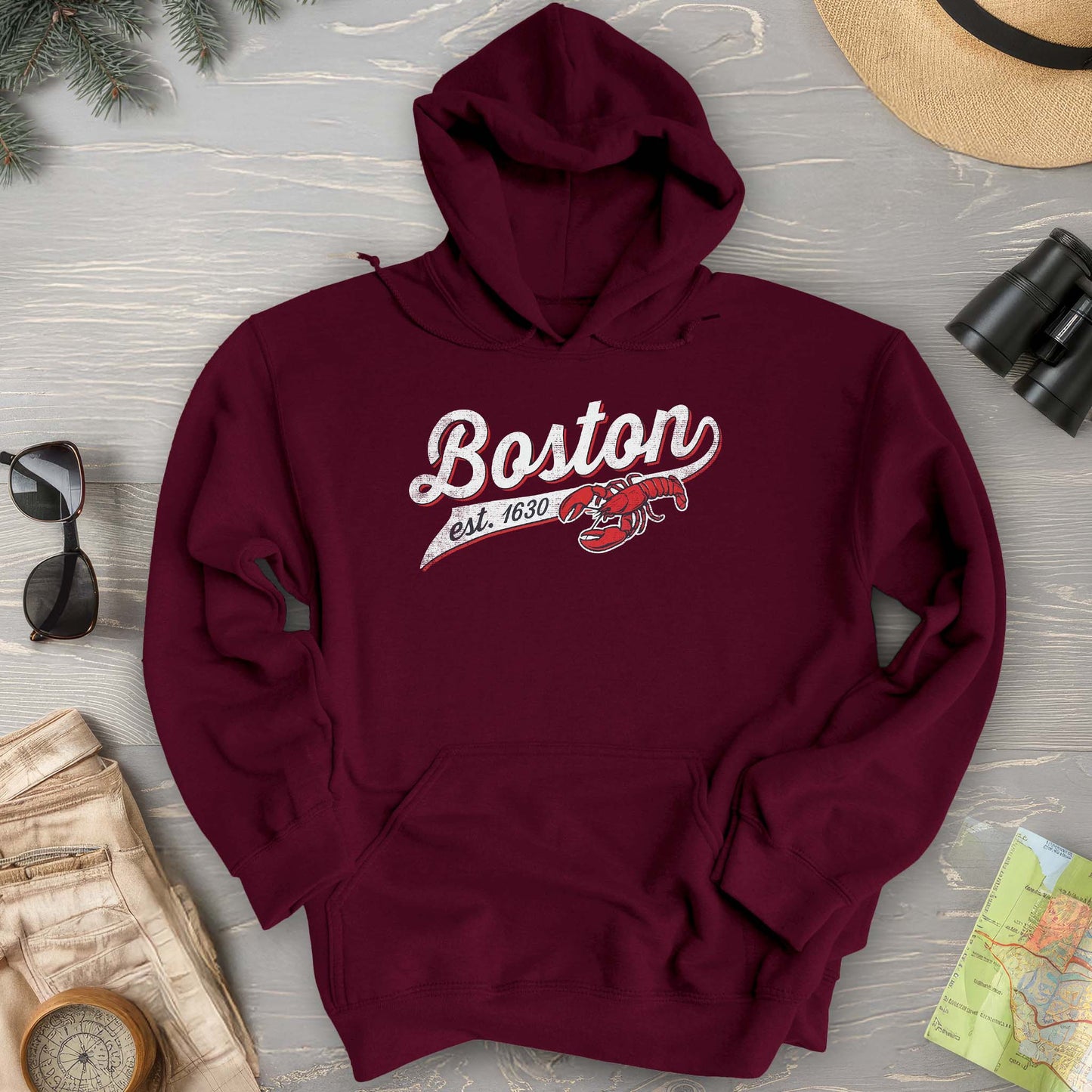 Boston Banner Hoodie