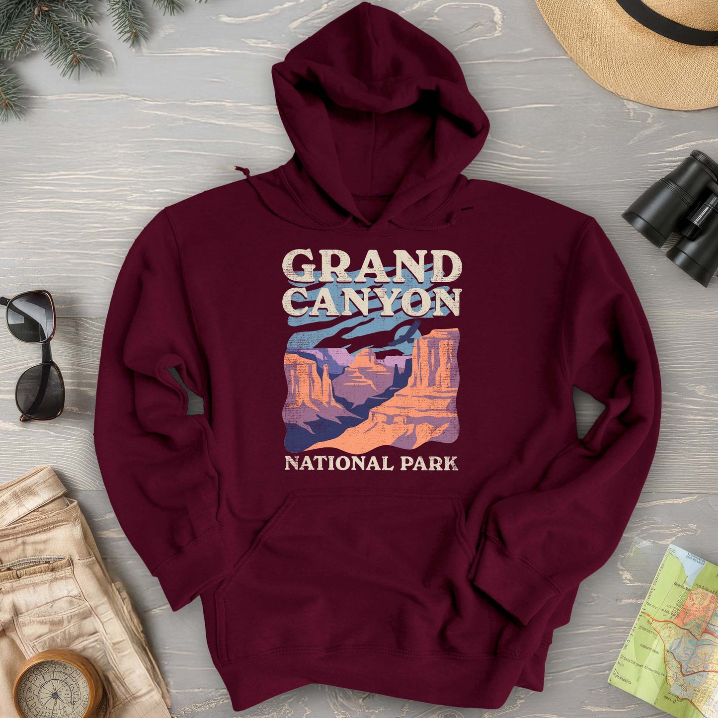 Grand Canyon Pastels Hoodie