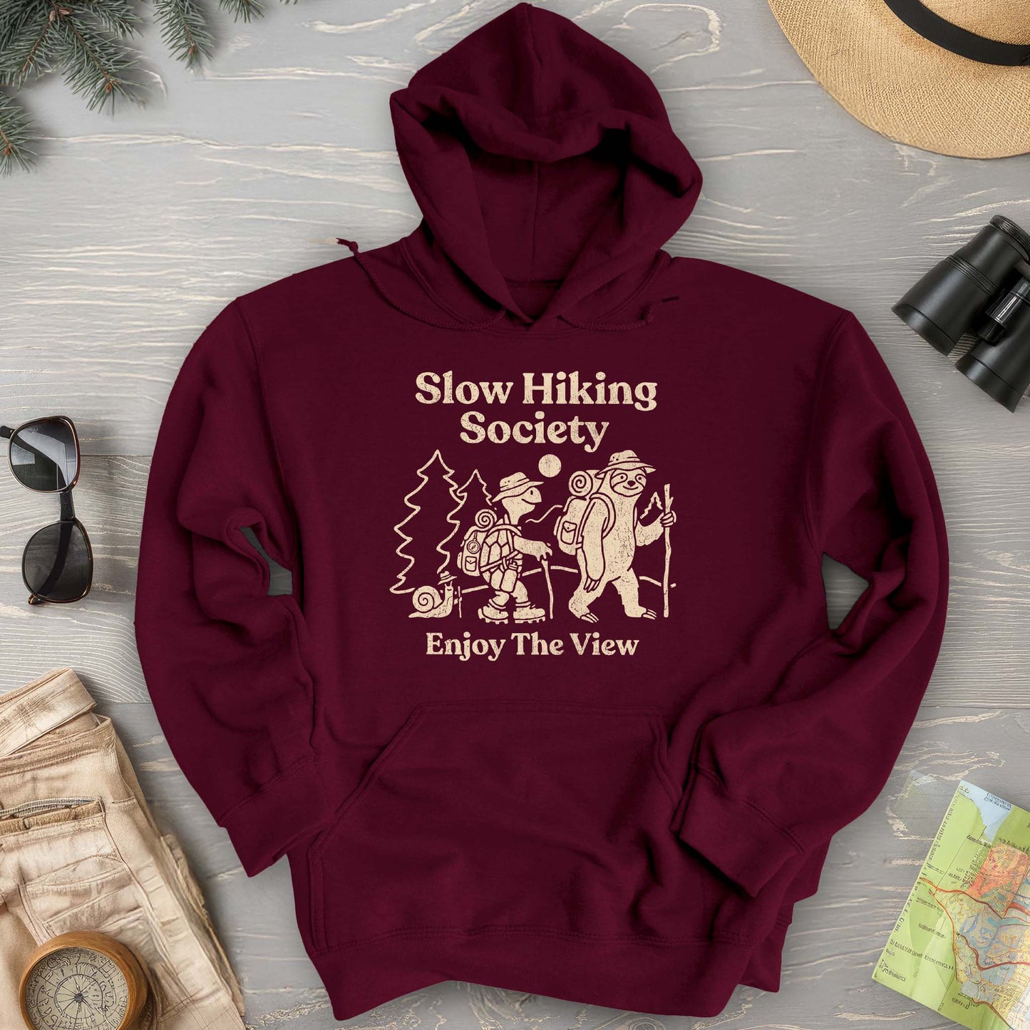 Slow Hiking Society Hoodie