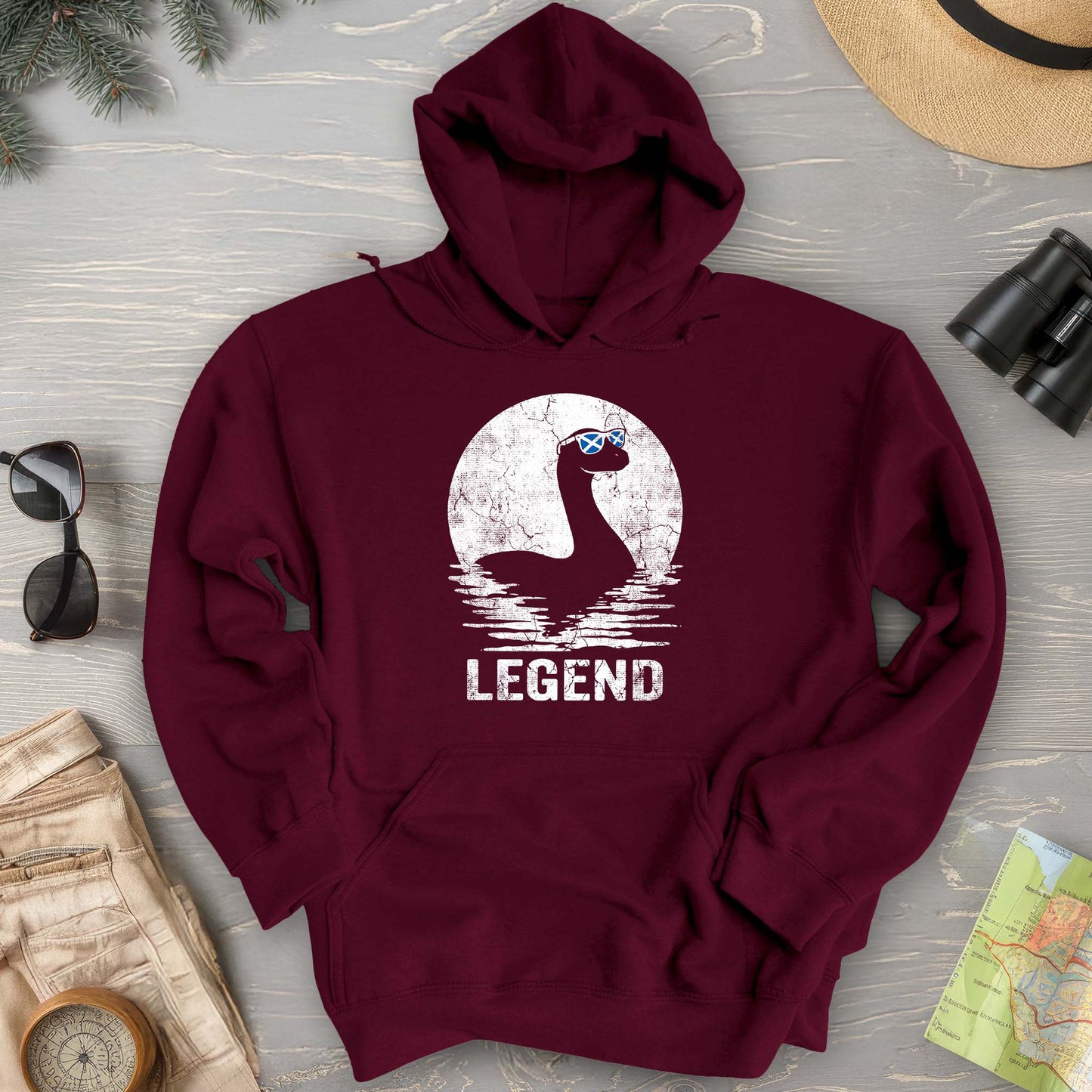 Legend Nessie Sunglasses Hoodie