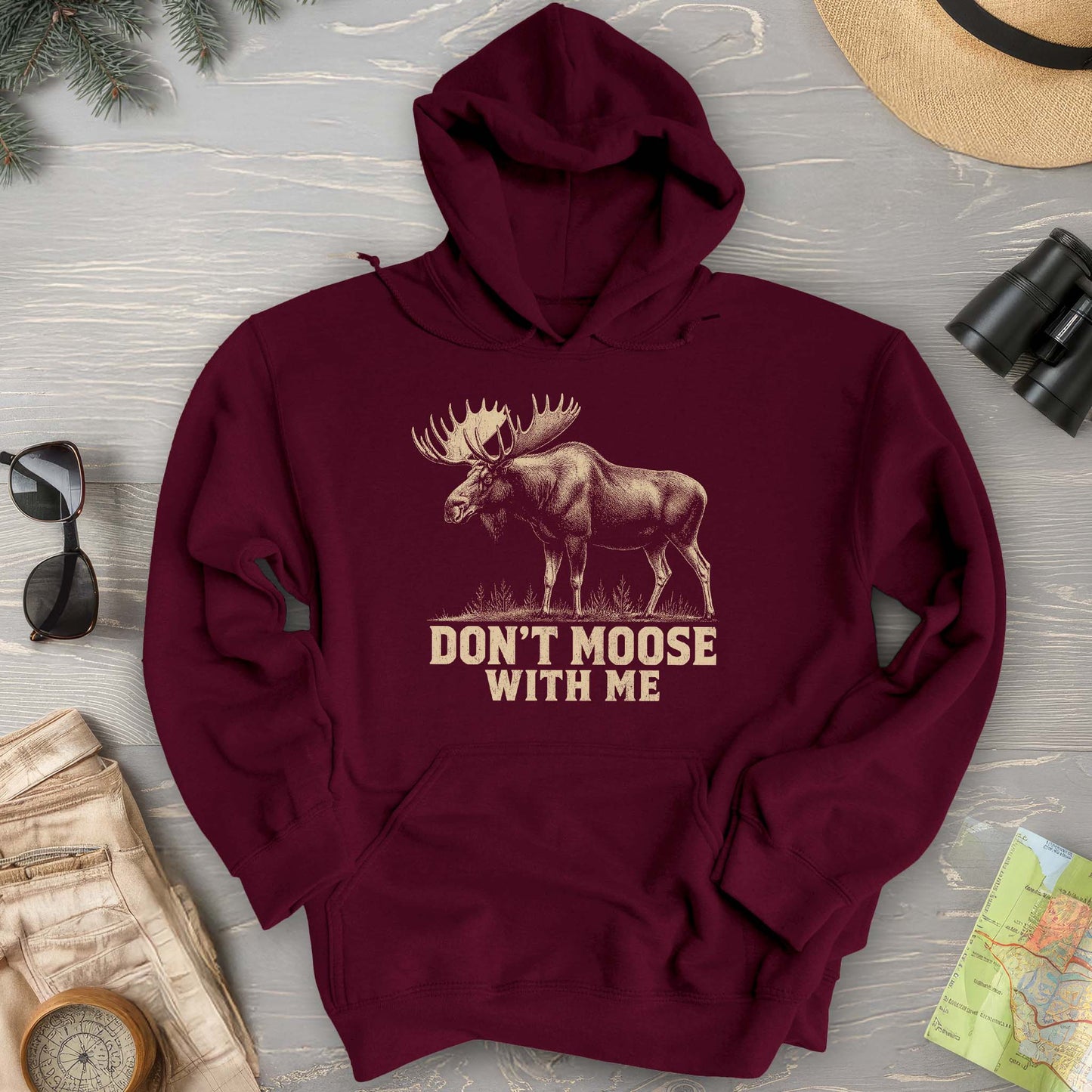 Don't Moose With Me V2 Hoodie