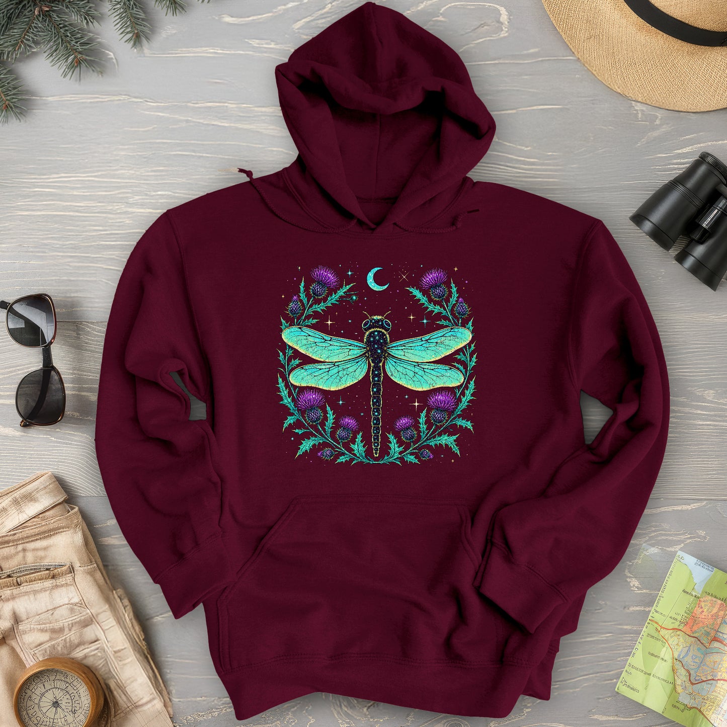 Lunar Dragonfly Hoodie