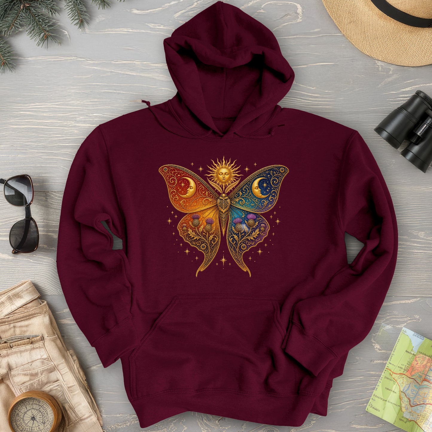Celestial Butterfly Hoodie