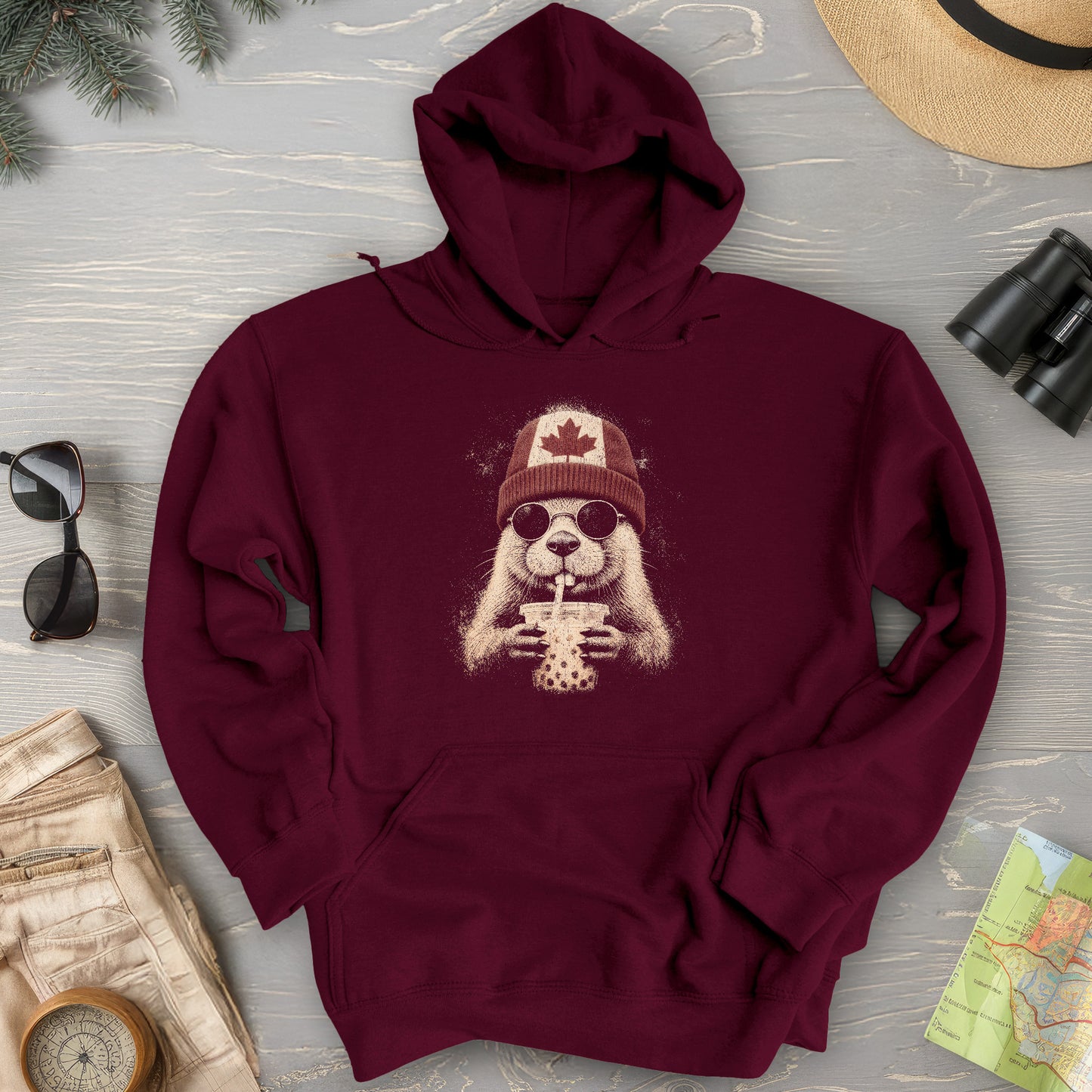 Canada Beaver Attitude Hoodie