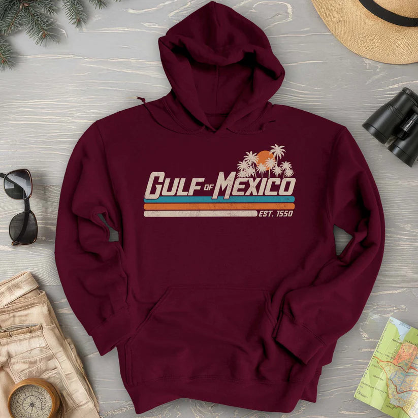 Bargain Bin Overstock! Gulf of Mexico Retro Stripe Hoodie