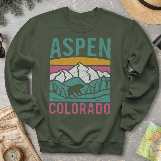 Aspen Colorado Bear Sweatshirt