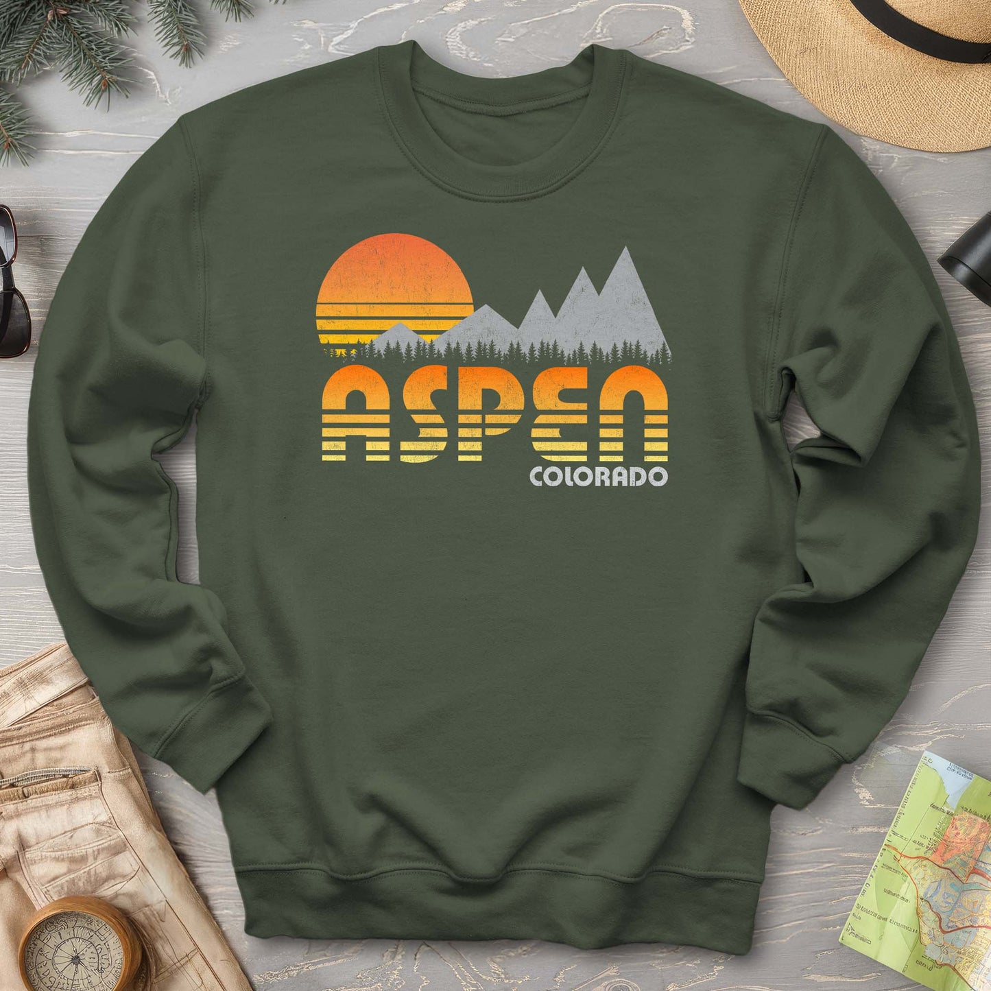 Aspen "80's Retro" Sweatshirt