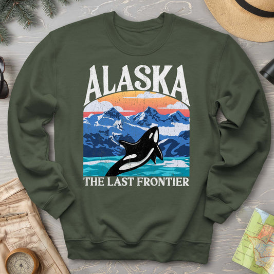 Alaska The Last Frontier "Big and Bold" Sweatshirt