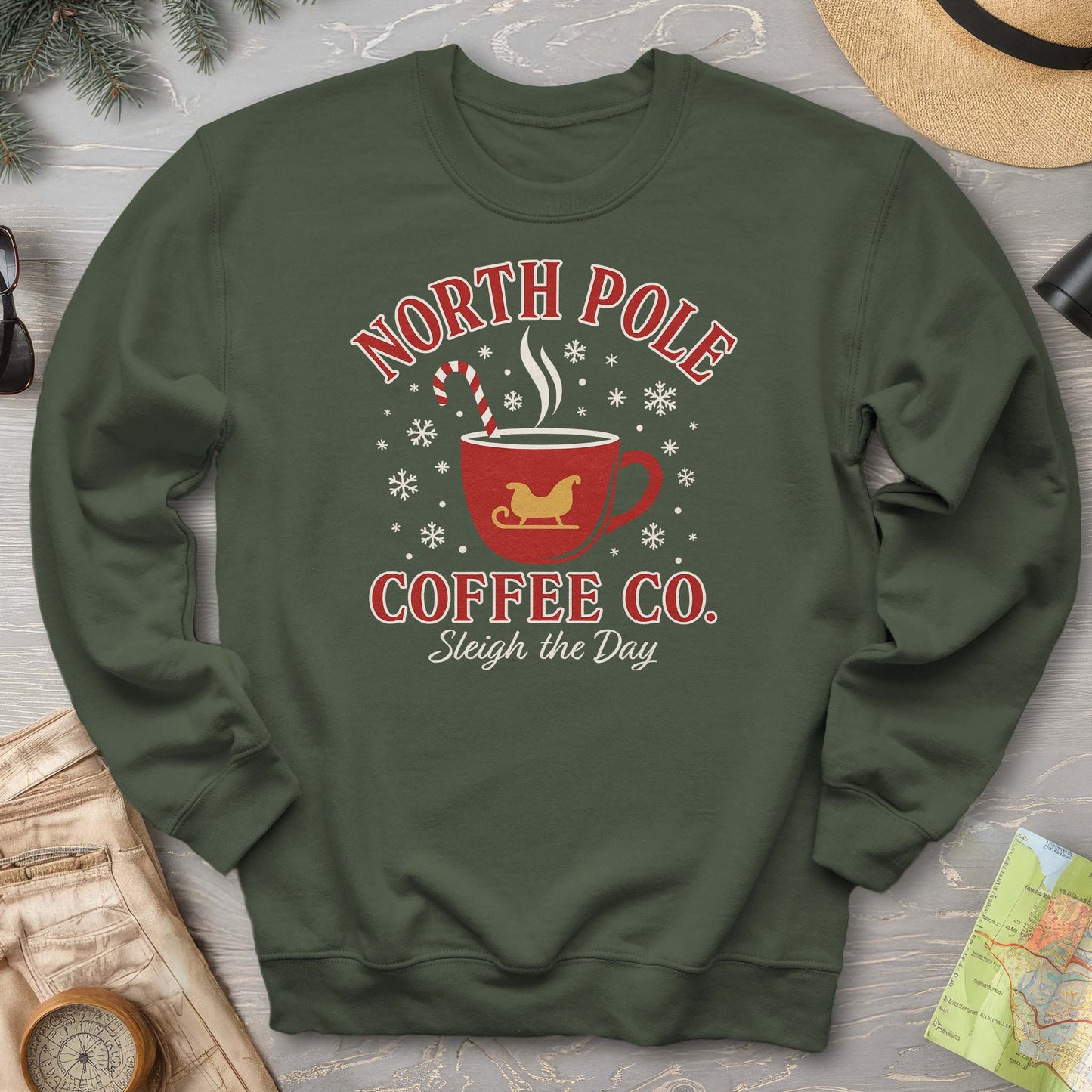 North Pole Coffee Company Sweatshirt