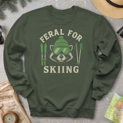 Feral for Skiing Sweatshirt