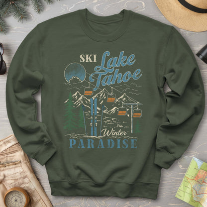 Retro "Ski Lake Tahoe" Sweatshirt