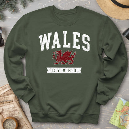 Wales Varsity Dragon Sweatshirt