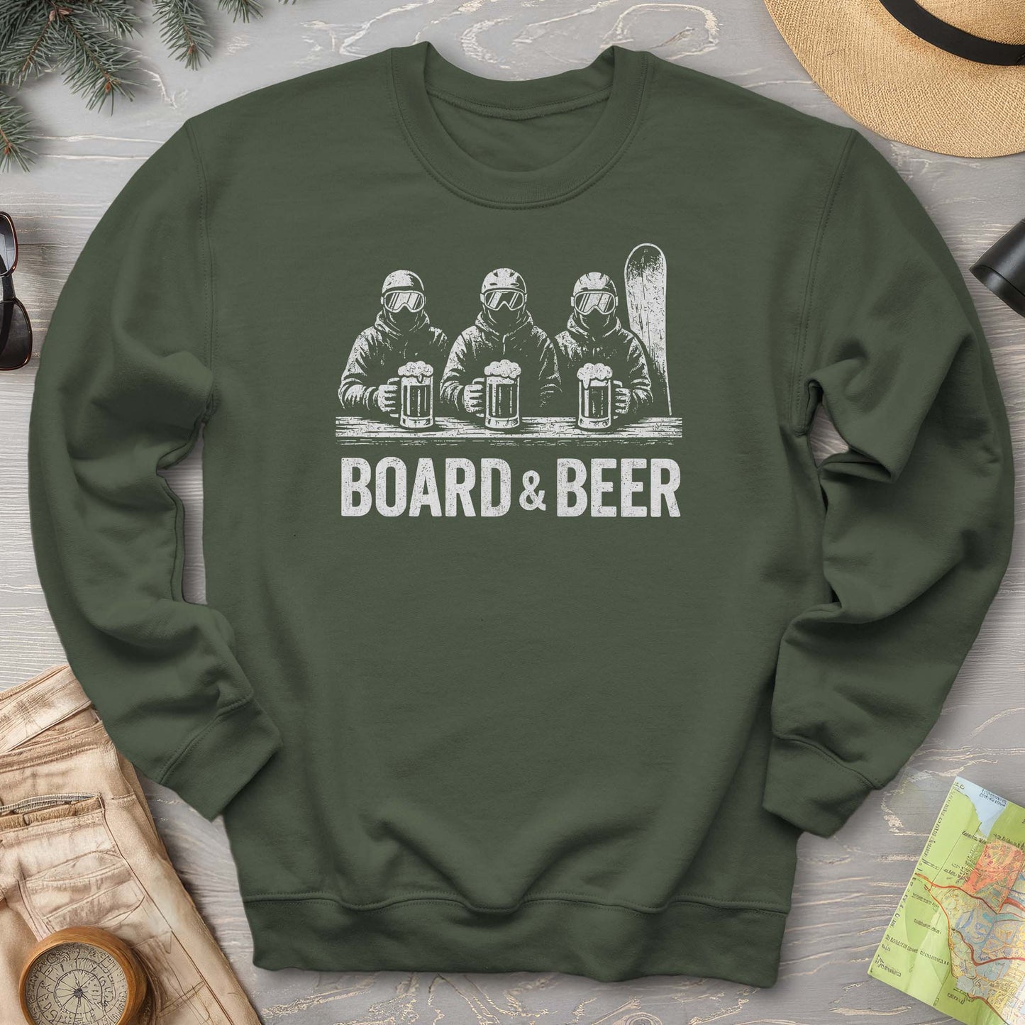 Board and Beer Sweatshirt
