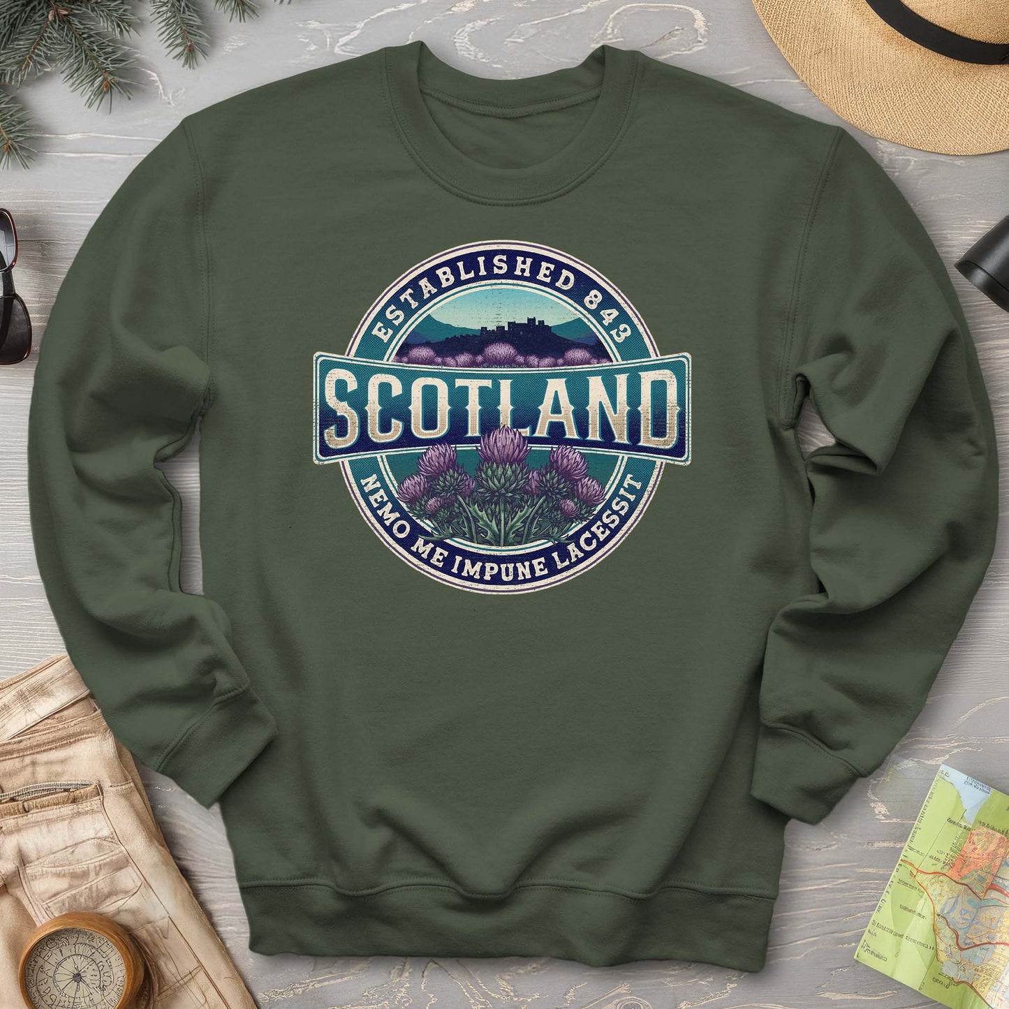 Scotland Badge Sweatshirt