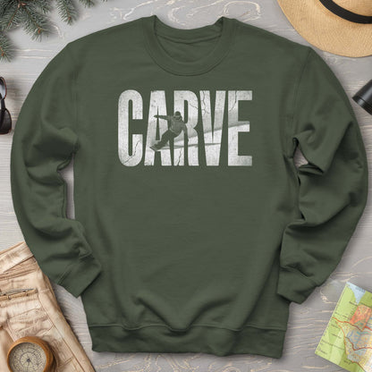 Carve Snowboard Sweatshirt