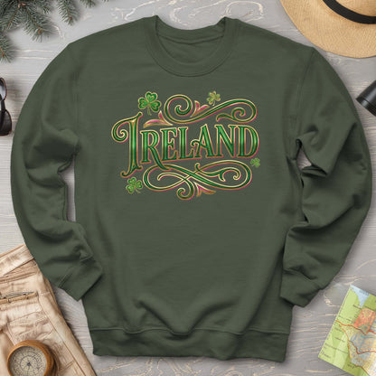 Ireland Glitter Pop Sweatshirt