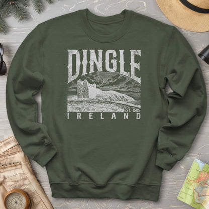 Dingle Ireland Vintage Print Sweatshirt