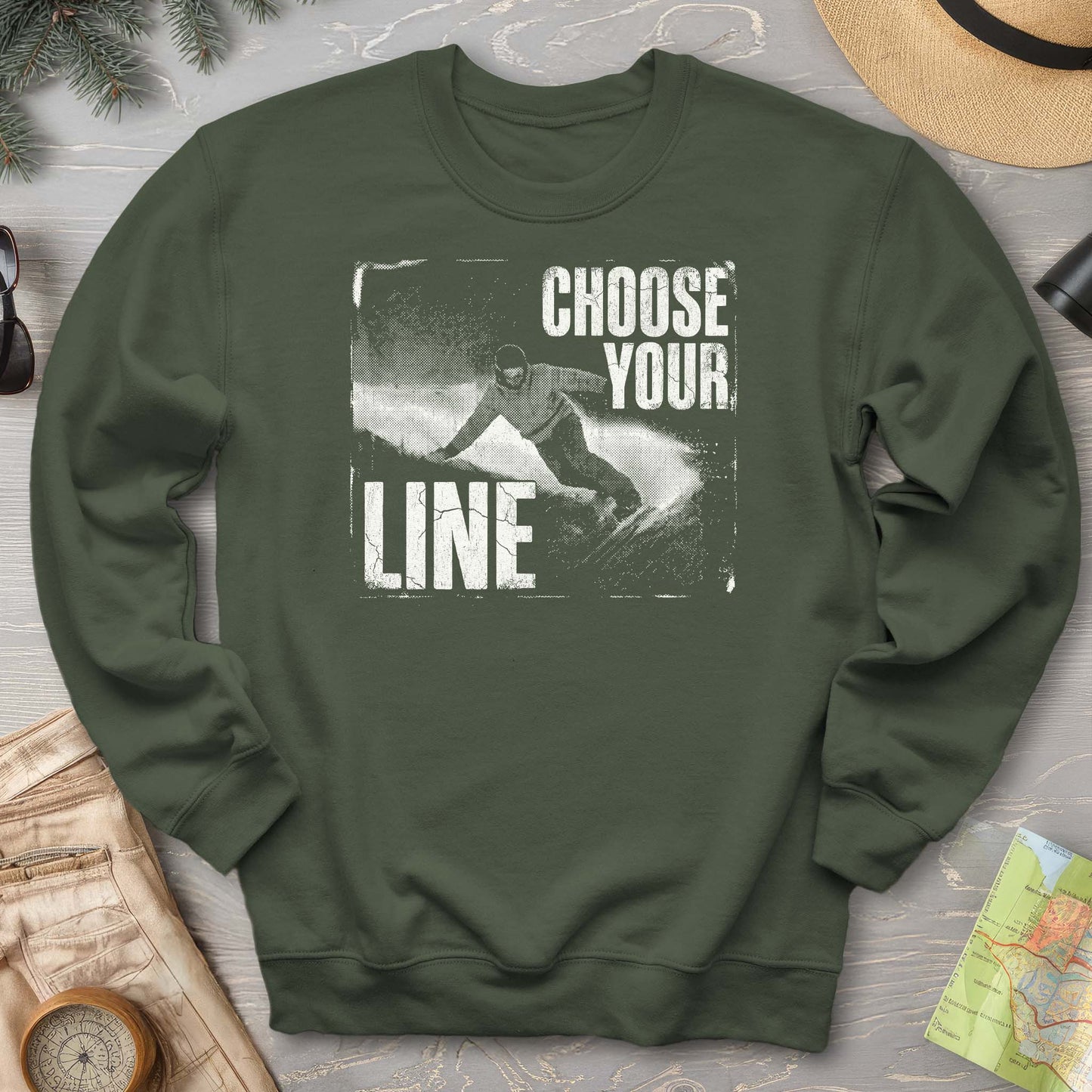 Choose Your Line Sweatshirt