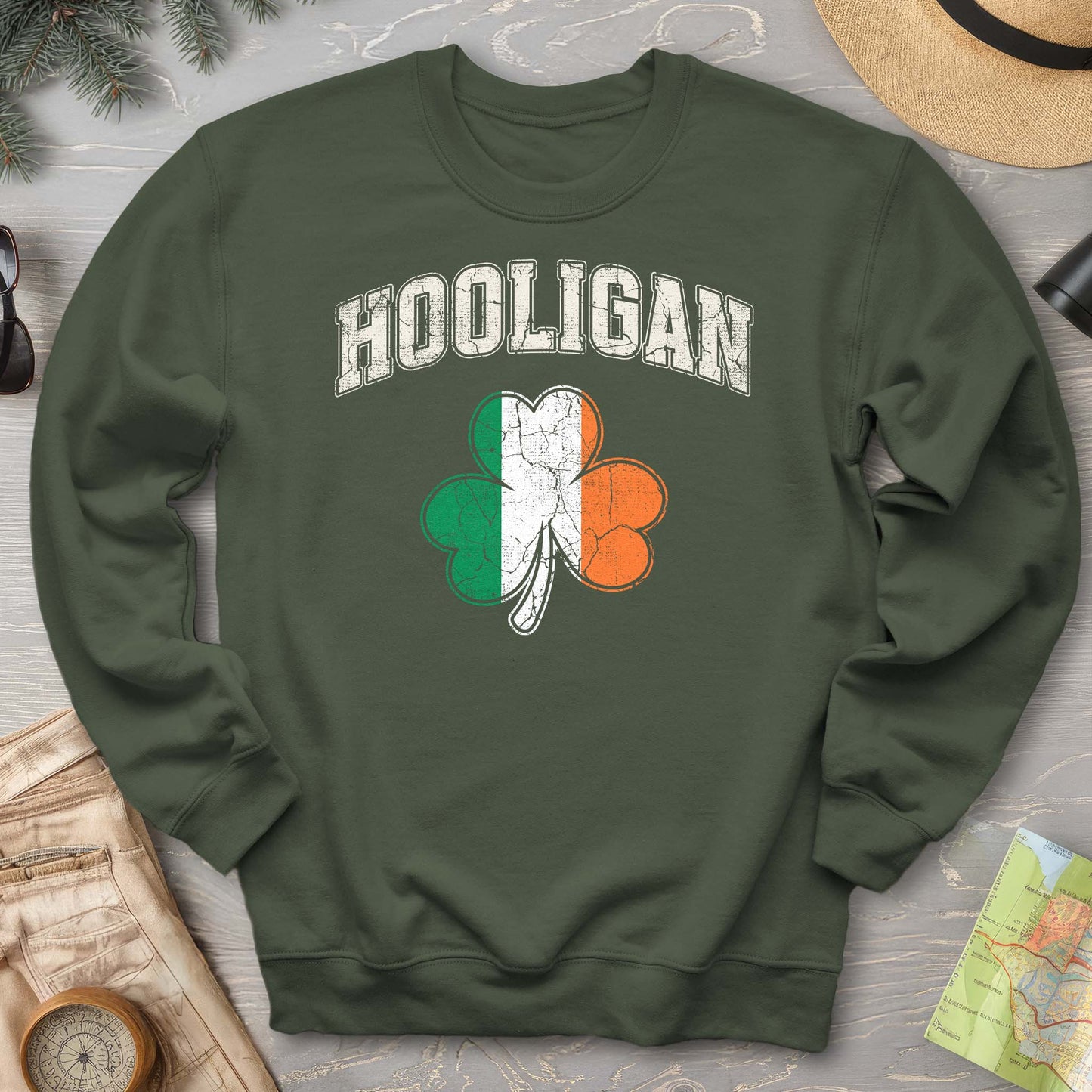 Hooligan Shamrock Sweatshirt