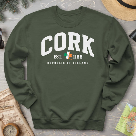 Cork Varsity Flag Sweatshirt