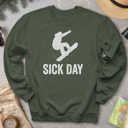 Sick Day Snowboard Sweatshirt