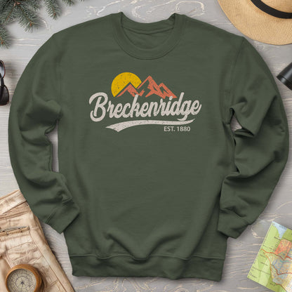 Breckenridge Vintage Script Sweatshirt