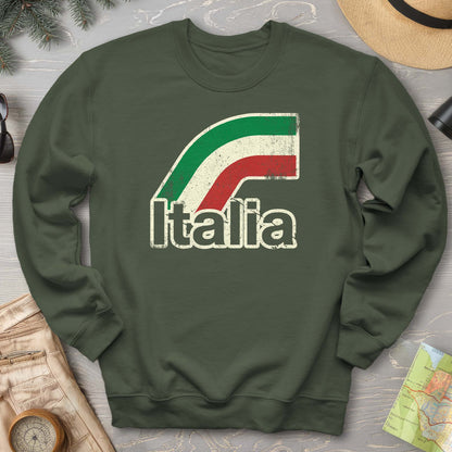 Italia Stripes Sweatshirt