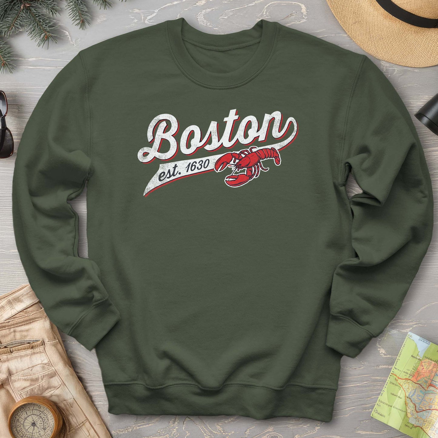 Boston Banner Sweatshirt
