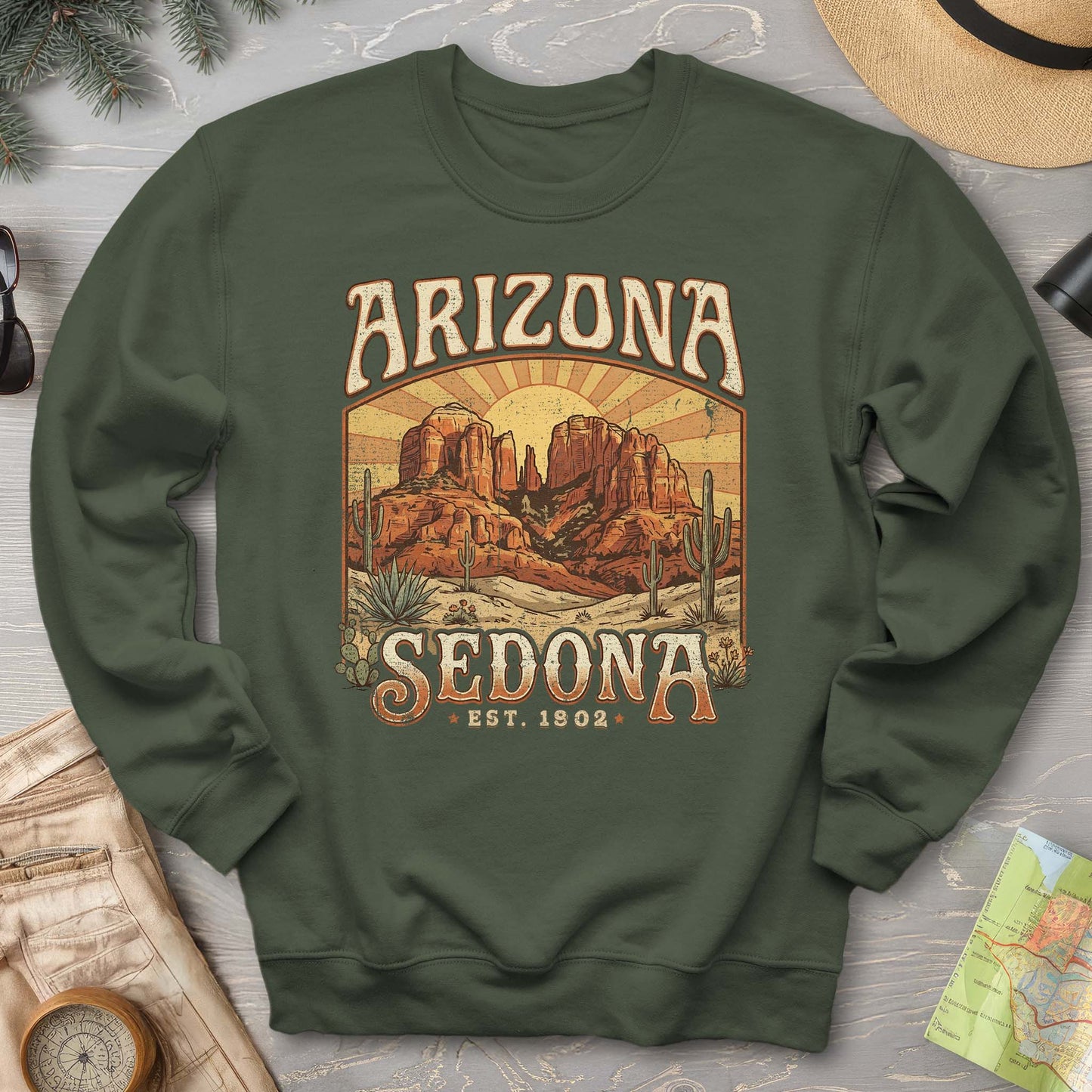 Sedona Arizona Sunset Sweatshirt