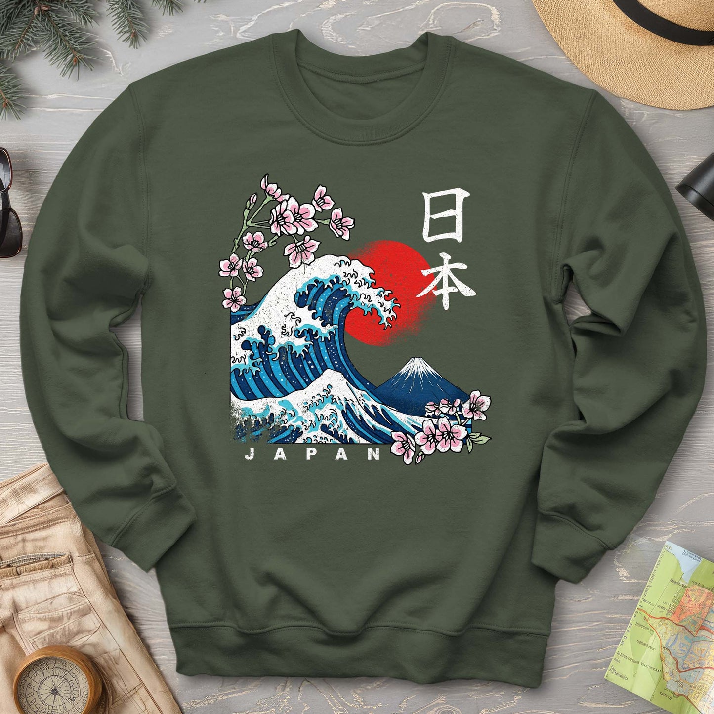 Japan Wave Sweatshirt