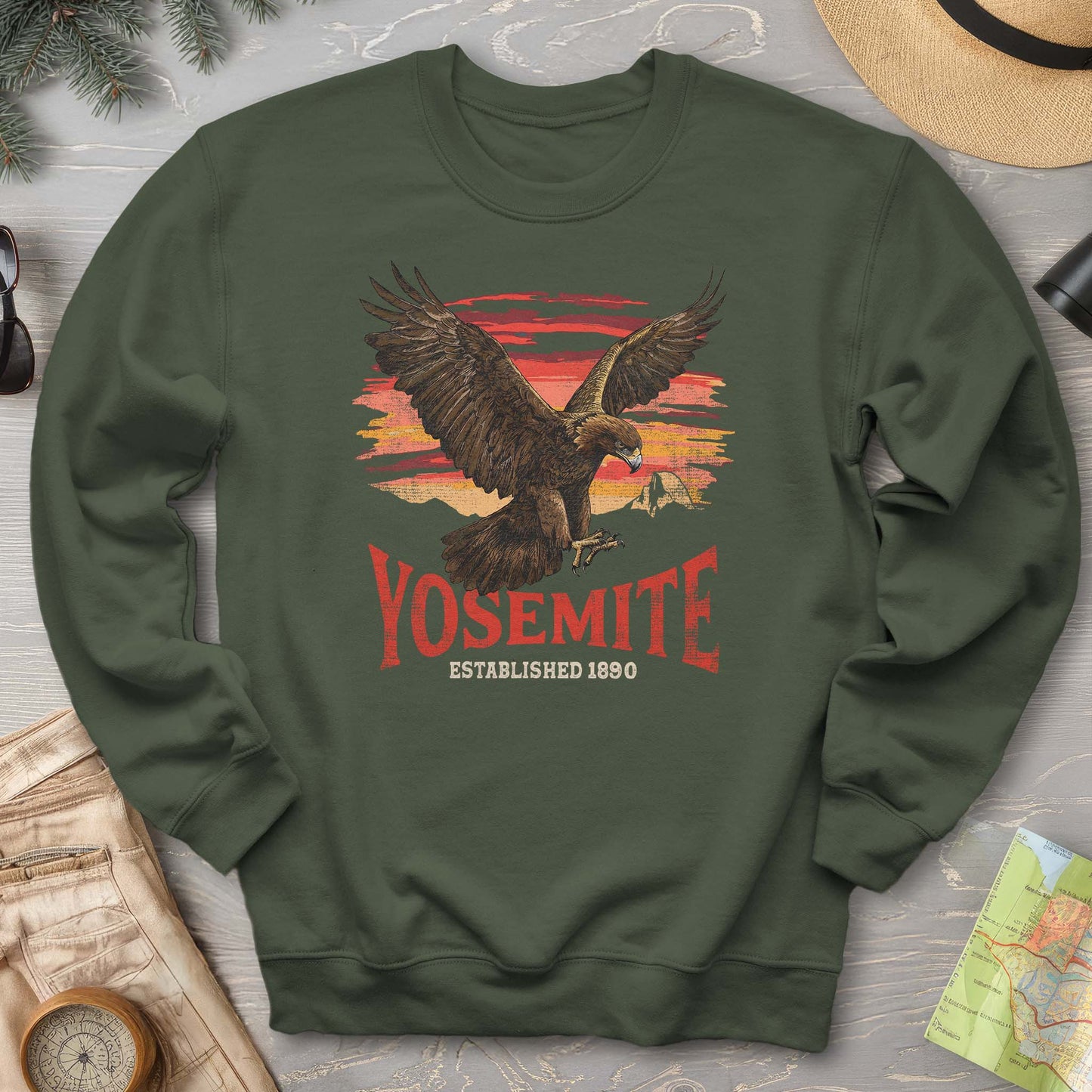 Yosemite Golden Eagle Sweatshirt