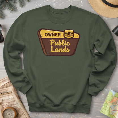 Public Lands Owner Sweatshirt