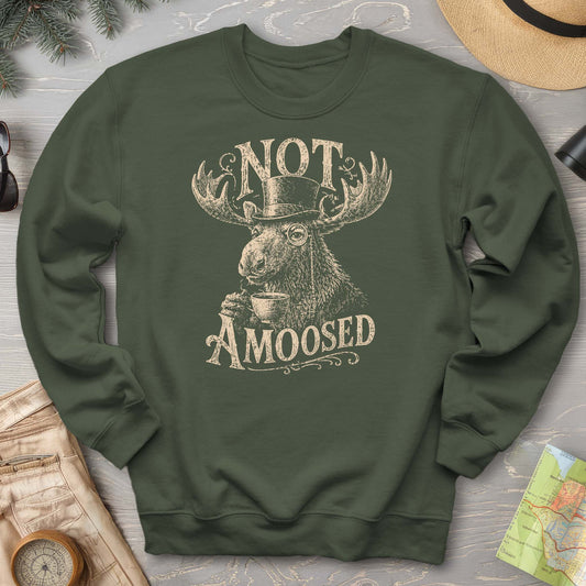 2026043097 Not AMoosed V01 - Gildan 18000 Sweatshirt