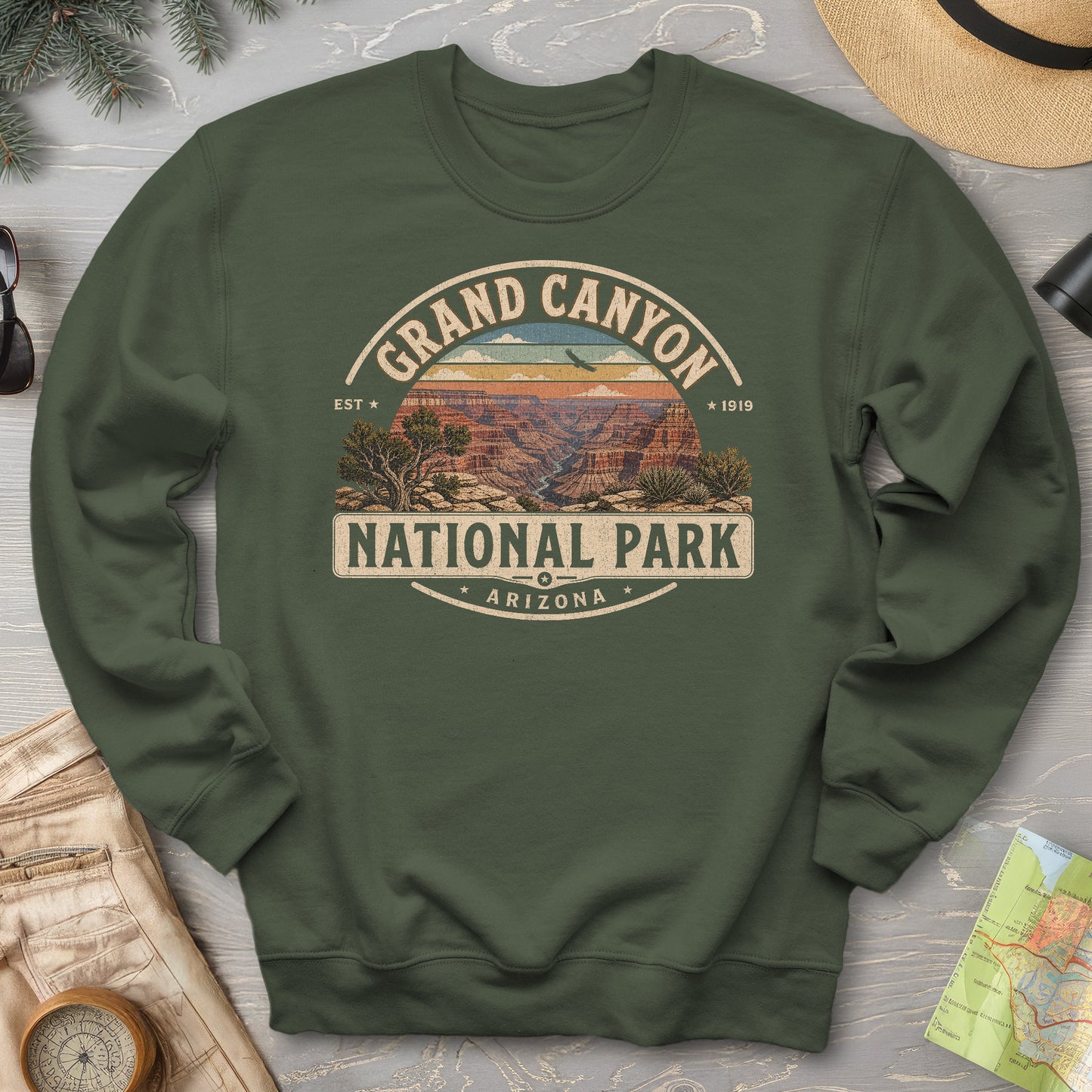 Grand Canyon Medallion Sweatshirt