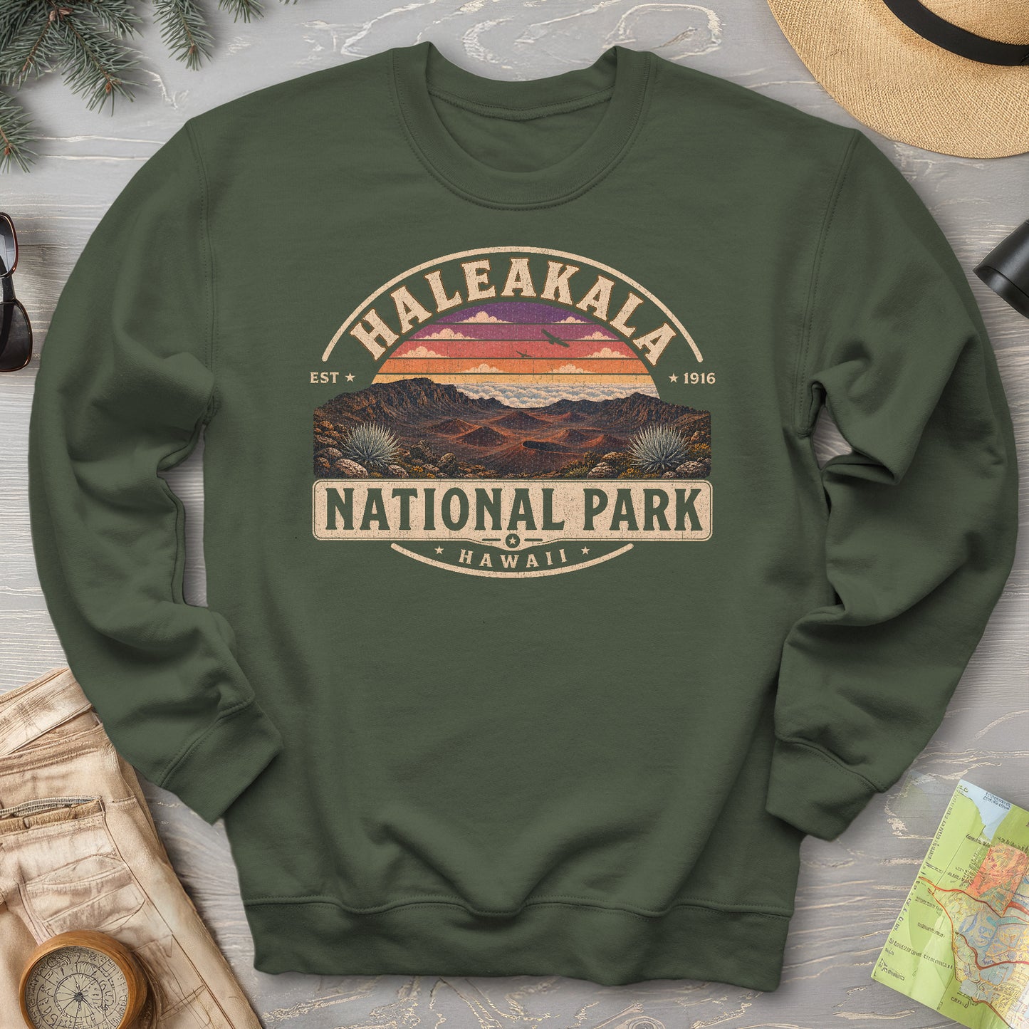 Haleakala Medallion Sweatshirt