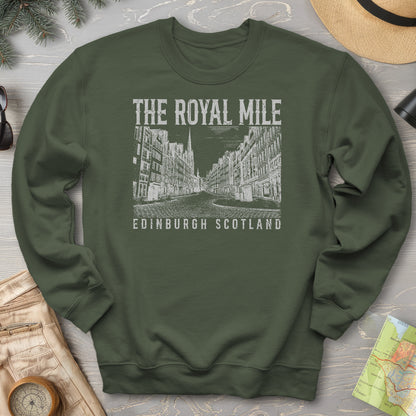 Royal Mile Scotland Sketch Sweatshirt
