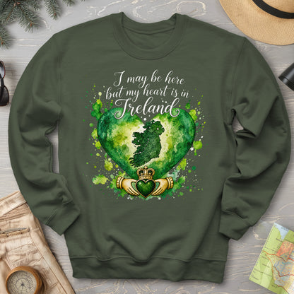 Ireland Heart Sweatshirt