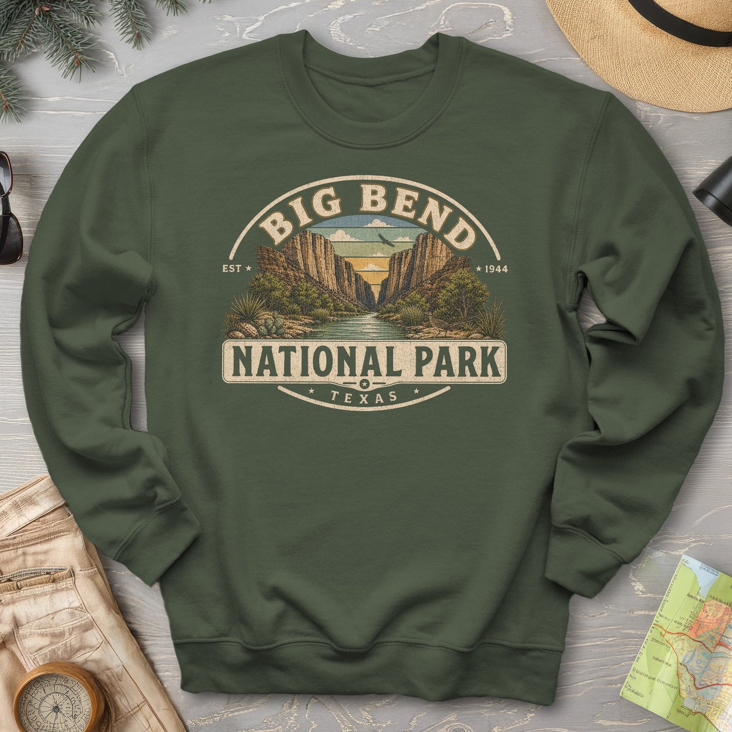 Big Bend Medallion Sweatshirt