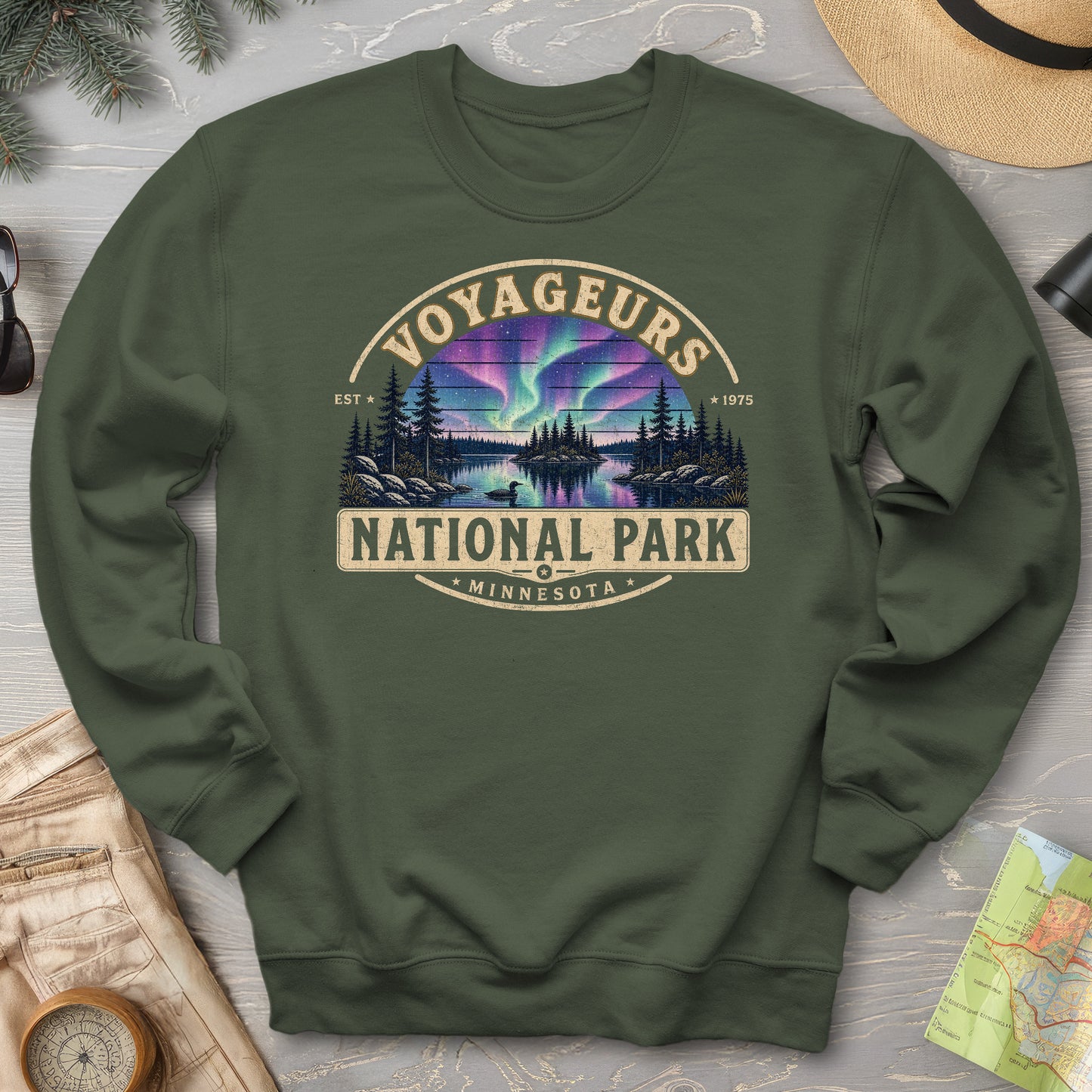 Voyageurs Medallion Sweatshirt