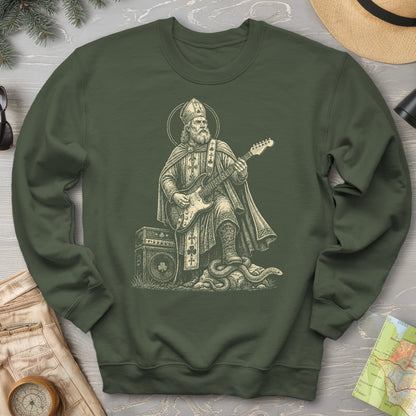 Saint Patrick Guitar Sweatshirt